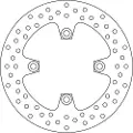 Brembo Oro 68b40779 Bremse Skive