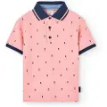 Boboli Pique Printed Kortærmet Polo