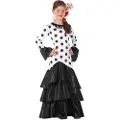 Atosa Sevillansk Flamenco-kostume Til Piger