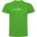 Kruskis Skiing Heartbeat T-shirt Med Korte ærmer
