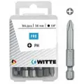 Witte Ph 1 Tin Phillips Phillips-skruetrækkerbit 5 Enheder
