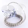 Creative Cables Rd53 Stripes Diy 1 M Hængende Lampe Pendel Til Lampeskærm