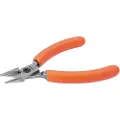 Bahco Kompakt Halvrund Næsetang Med Orange Pvc-håndtag 144 Mm