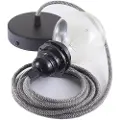 Creative Cables Rd74 Zigzag 50 Cm Hængende Lampe Pendel Til Lampeskærm