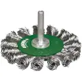 Osborn 0202611351 75x13 Mm Stål Kopbørste Med Snoet Tråd