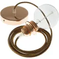 Creative Cables Rz23 Zigzag 50 Cm Hængende Lampe Pendel Til Lampeskærm