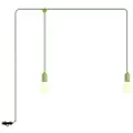 Creative Cables Med Bulb F-snake Eiva Ip65 Udendørslampe Med 2 Bærbare Lys