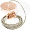 Creative Cables Rd63 Lozenge Diy 50 Cm Hængende Lampe Pendel Til Lampeskærm