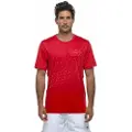 Drop Shot Drac Print T-shirt Med Korte ærmer