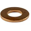 JBM 15.0x7.5x1.5 Mm Kobber Spændeskive 50 Enheder