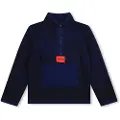 Hugo Boss G25154 Halv Lynlås Sweatshirt