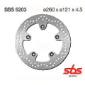 SBS Round 5203 Bremse Skive