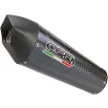 Gpr Exhaust Systems Gp Evo 4 Poppy Yamaha Tracer 700 20-22 Carbon Homologeret Fuldlinjesystem