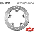SBS Round 5212 Bagbremseskive