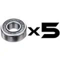 FACTORY LINKS Wbe-e-007 6203-2rs 17x40x12mm Leje 5 Enheder