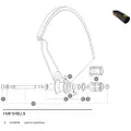 Mavic Comete Road Tubular Bagerste Navaksel