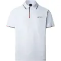 Hackett London Hackett Londontil mænd. HM5600041 Polo med hvid stolpelukning (XXL), Casual, Bomuld, Korte ærmer