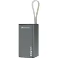 Wozinsky 30000mAh powerbank med 65W hurtigopladning, 2xUSB-C og 1xUSB til laptop og mobil