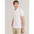 Bendorff Bendorfftil mænd. 830145045 Polo pique kortærmet hvid logo udgave (XL), Casual, Bomuld, Korte ærmer