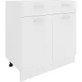 VCM - Skab Esilo 2 Doors/ 1 Drawer - Hvid - Hylder & opbevaring - - Homeroom