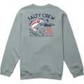 Salty Crew Fly Trap Crew T-shirt Med Lange ærmer