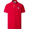 Hackett London Hackett Londontil mænd. HM5600026 Heritage Polo Nbr rød (XXL), Casual, Bomuld, Korte ærmer
