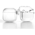 24hShop Glitrende beskyttelsesetui til AirPods 4 med metalklips - Klar
