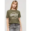 Superdry Classic Vl Heritage Relaxd T-shirt Med Korte ærmer