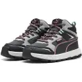 Puma Evolve Trail Sneakers Kids, Shoes, Dusky Gray/Pinkscape/Black, 27.5