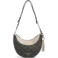 Liu Jo Liu Jotil kvinder. AF5251-E0053 Mellemstor hobo-taske med brunt logo (OSFA), Casual, Polyester