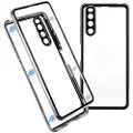 Mtp Products Sony Xperia 10 IV Magnetisk Cover med Hærdet Glas - Sølv