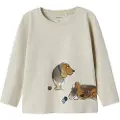 Name It Mini Hunde Top Med Lange Ærmer