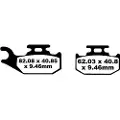 EBC Brakes Fa-tt Series Carbon Fiber Fa317tt Bremseklodser