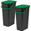 Wellhome Moda 25l Genbrugsbeholder 2 Enheder