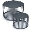 Prosperplast Rustfrit Stål Clubo Collection Za4322 Kurv 56.8x34.8x45 Cm 2 Enheder