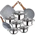 San Ignacio Cassel 18/22 Cm Pk3854 Grydesæt Med Pander 12 Stykker