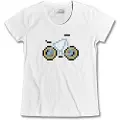 Cinelli Pixel Bike Lase T-shirt Med Korte ærmer