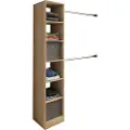 VCM - Tøjstativ Dacho 2 Rods - Beige - Hylder & opbevaring - - Homeroom