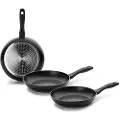 Ibili Chef Style 18-22-26 Cm Stegepande Sæt
