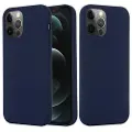 Mtp Products iPhone 13 Pro Max Liquid Silikone Cover - MagSafe Kompatibel - Mørkeblå