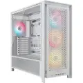Corsair Microsystems FRAME 5000D RS ARGB White - Kabinet - Miditower - Hvid