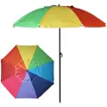 Atosa 22/25 Mm Orientable Oxford Aluminium Parasol 200 Cm