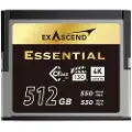 EXASCEND Cfast Essential 512gb Hukommelseskort