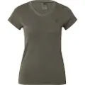 G-Star G-Startil kvinder. D24533-B059-B575 Overdyed Eyben Slim V grå T-shirt (S), Casual, Korte ærmer, Økologisk bomuld, Bæredygtig