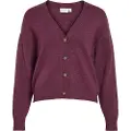 Vila Viril V-udskæring Strikket Cardigan