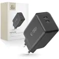 Tech-Protect NC45W-GAN 2-port 45W vægoplader - sort