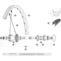 Mavic Crossmax Slr/enduro/xl Pro/deemax Pro 27.5 2014-18 Venstre Eger 12 Enheder