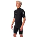 Rip Curl D Patrol 22gb Spring Kortsærmet Neopren-dragt Med Lynlås I Brystet