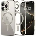 Tech-Protect iPhone 16 Pro Tech-Protect MagFlex Cover - MagSafe-kompatibelt - klar / Titanium