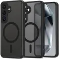 Tech-Protect Samsung Galaxy S25 Tech-Protect MagCam Cover - MagSafe-kompatibel - mat sort